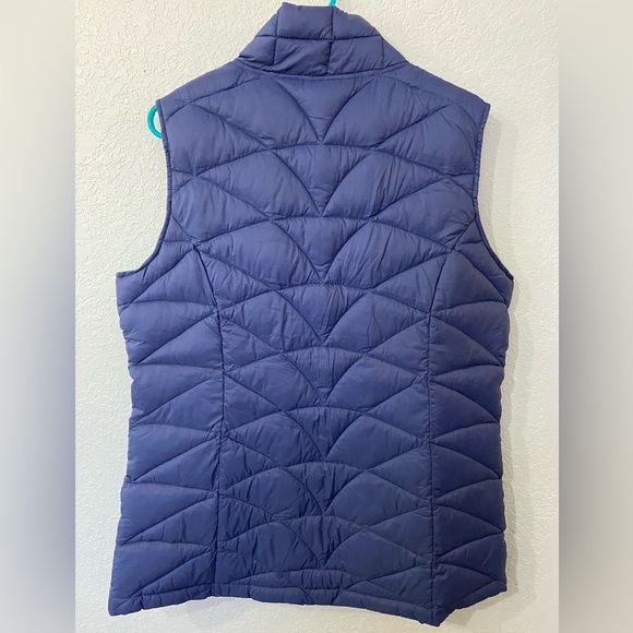 Canada Weather Gear Blue Winter Glacier Shield Puffer Vest Size Large w/pouch - Picture 8 of 11